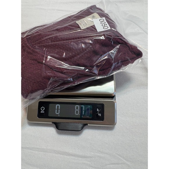 We The Free Free People Burgundy Waffle Knit Thermal V-Neck Top Small Bohemian - Picture 10 of 10